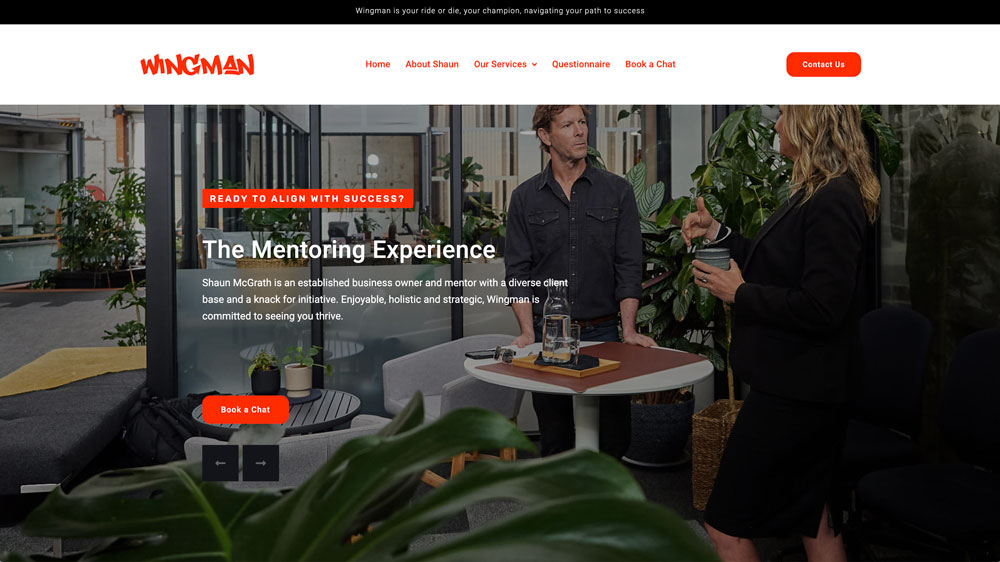 Case Study – Wingman Mentoring