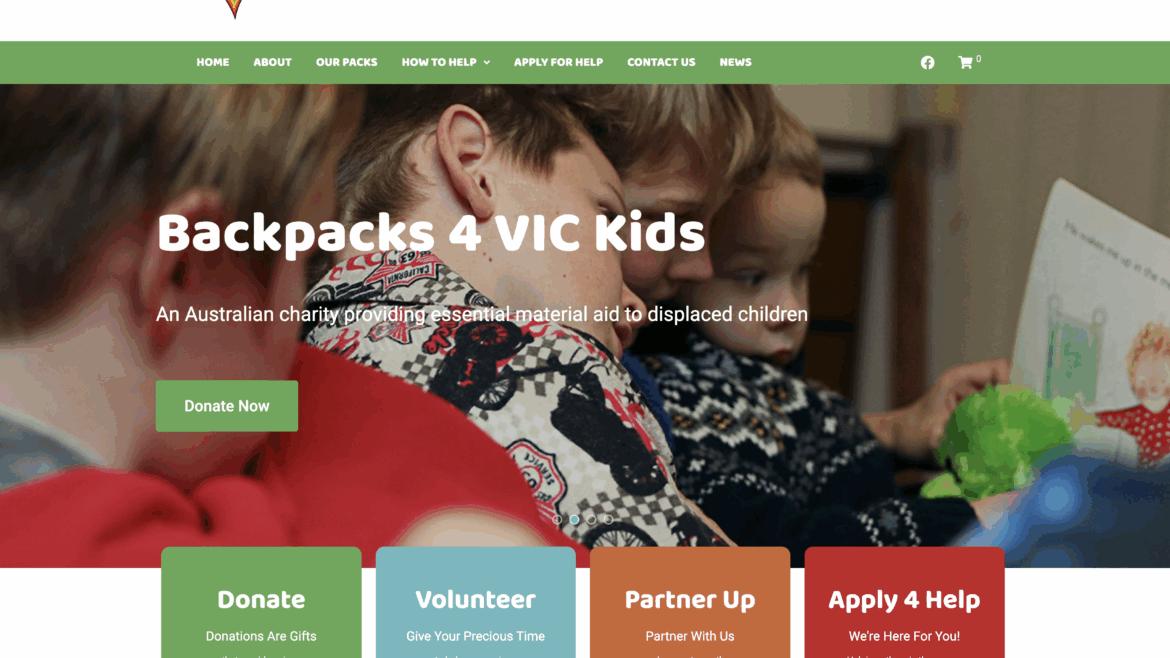 Case Study – Backpacks 4 VIC Kids